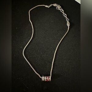 Beautiful 26” Brighton necklace with 2 charms